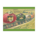 Hop on The Easter Egg Train ! postcards