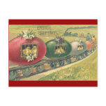 Hop on The Easter Egg Train ! Postcards