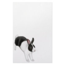 Hop to It Rabbit Stationery