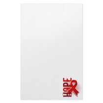 Hope 2 AIDS Customized Stationery