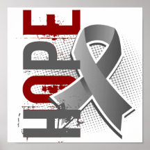 Hope 2 Brain Cancer Posters