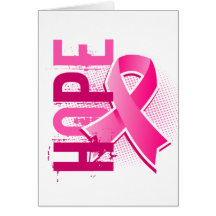 Hope 2 Breast Cancer Greeting Card