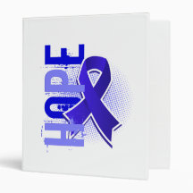 Hope 2 Colon Cancer 3 Ring Binders
