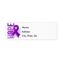 Hope 2 Cystic Fibrosis Custom Return Address Labels