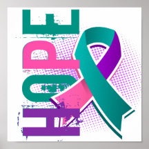 Hope 2 Thyroid Cancer Poster