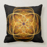 "Hope"  - Abstract Geometric Mystical Art Pillow