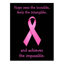 Hope Achieves The Imposibble Postcard