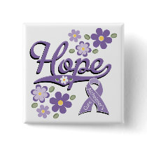 Hope Alzheimer's Awareness Pin buttons
