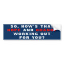 Hope And Change Bumper Sticker bumper stickers by antiobamastuff Hope And Change Bumper Sticker bumper stickers