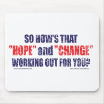 HOPE-and-Change-DST-TEE Mouse Mat