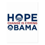 HOPE and CHANGE Post Cards