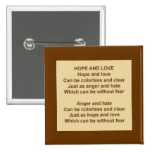 Hope And Love Button