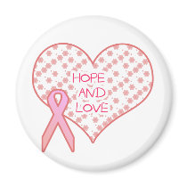Hope and Love magnets