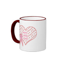 Hope and Love mugs