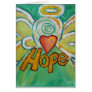 Hope Angel Greeting Card