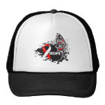 Hope Aplastic Anemia Butterfly Trucker Hats