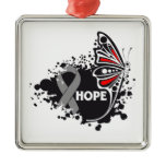 Hope Asthma Awareness Butterfly ornaments