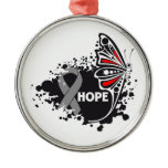 Hope Asthma Awareness Butterfly ornaments