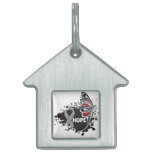 Hope Asthma Awareness Butterfly pet tags