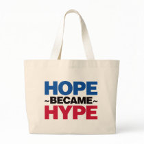 Hope Became Hype - Red and Blue bags by visualnewbie Hope Became Hype - Red and Blue bags