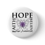 Hope Believe Faith - Lupus buttons