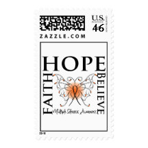 Hope Believe Faith - Multiple Sclerosis Stamps