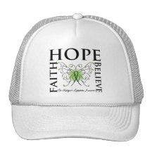 Hope Believe Faith - Non-Hodgkin's Lymphoma Hats