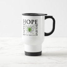 Hope Believe Faith - Non-Hodgkin's Lymphoma Mugs