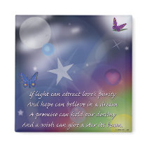 Hope believes in the dream magnet by DESTINYHUNTER Hope believes in the dream magnet