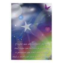 Hope believes in the dream posters