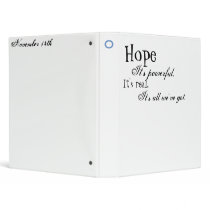 Hope binders