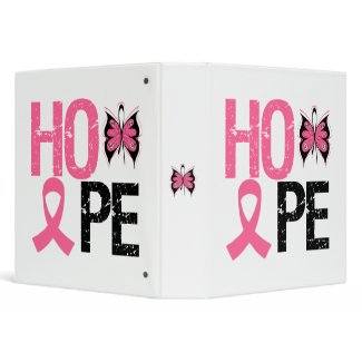 Hope Breast Cancer binder