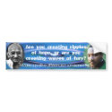 Hope bumper stickers