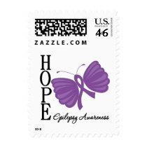 Hope Butterfly Epilepsy Postage Stamps
