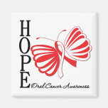 Hope Butterfly Oral Cancer magnets