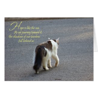 Hope (Cat) Cards card