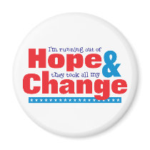 Hope & Change magnets