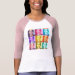 Ladies 3/4 Sleeve Raglan (Fitted)