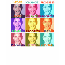 Hope,Change & Progress Obama Tshirt by funny_tshirt Hope,Change & Progress Obama Tshirt