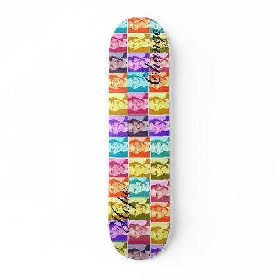 Hope & Change Skateboard by funny_tshirt