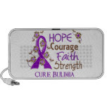 Hope Courage Faith Strength 3 Bulimia Ipod Speaker