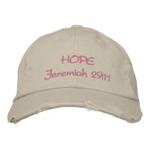 Hope Embroidered Baseball Cap