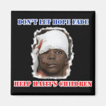 Hope Fades Square Magnet