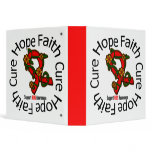 Hope Faith Cure AIDS v1 Awareness Binders