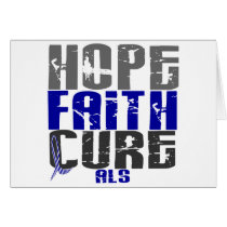 HOPE FAITH CURE ALS CARDS