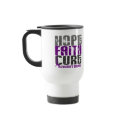 HOPE FAITH CURE ALZHEIMER’S DISEASE mugs