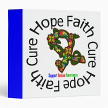 Hope Faith Cure Autism v2  Awareness Binder