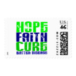 Hope Faith Cure Batten Disease Postage Stamp