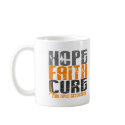HOPE FAITH CURE MS T-Shirts, Gifts, & Apparel mugs by awarenessgifts HOPE FAITH CURE MS T-Shirts, Gifts, & Apparel mugs