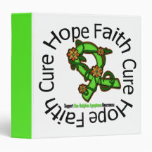 Hope Faith Cure Non Hodgkin's Lymphoma Binder